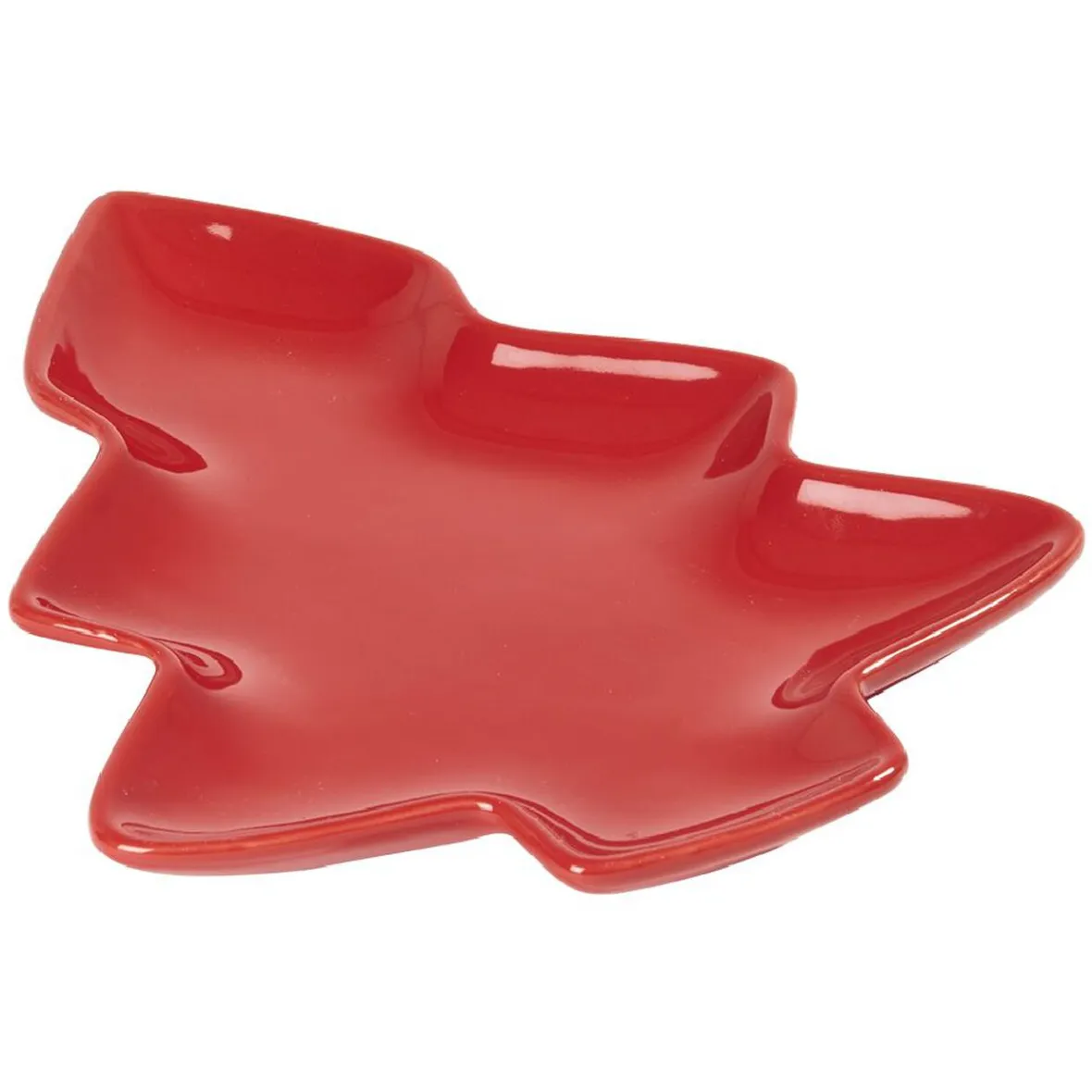 Cuisson<Gifi Plat en grès forme sapin de Noël