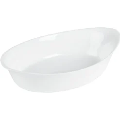 Cuisson<Gifi Plat four verre smart cuisine Luminarc blanc x 3