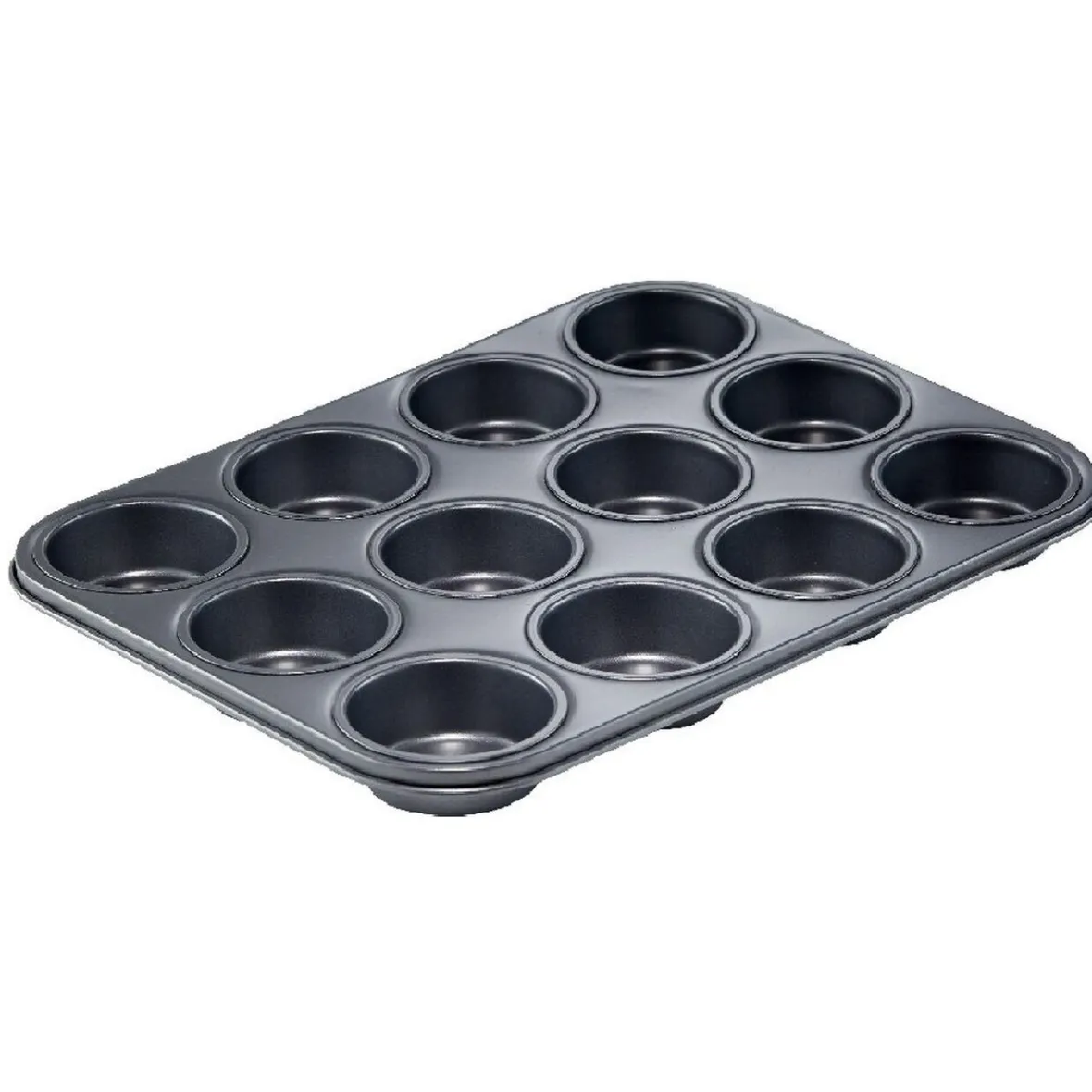 Cuisson<Gifi Plat gris carbone en métal x4
