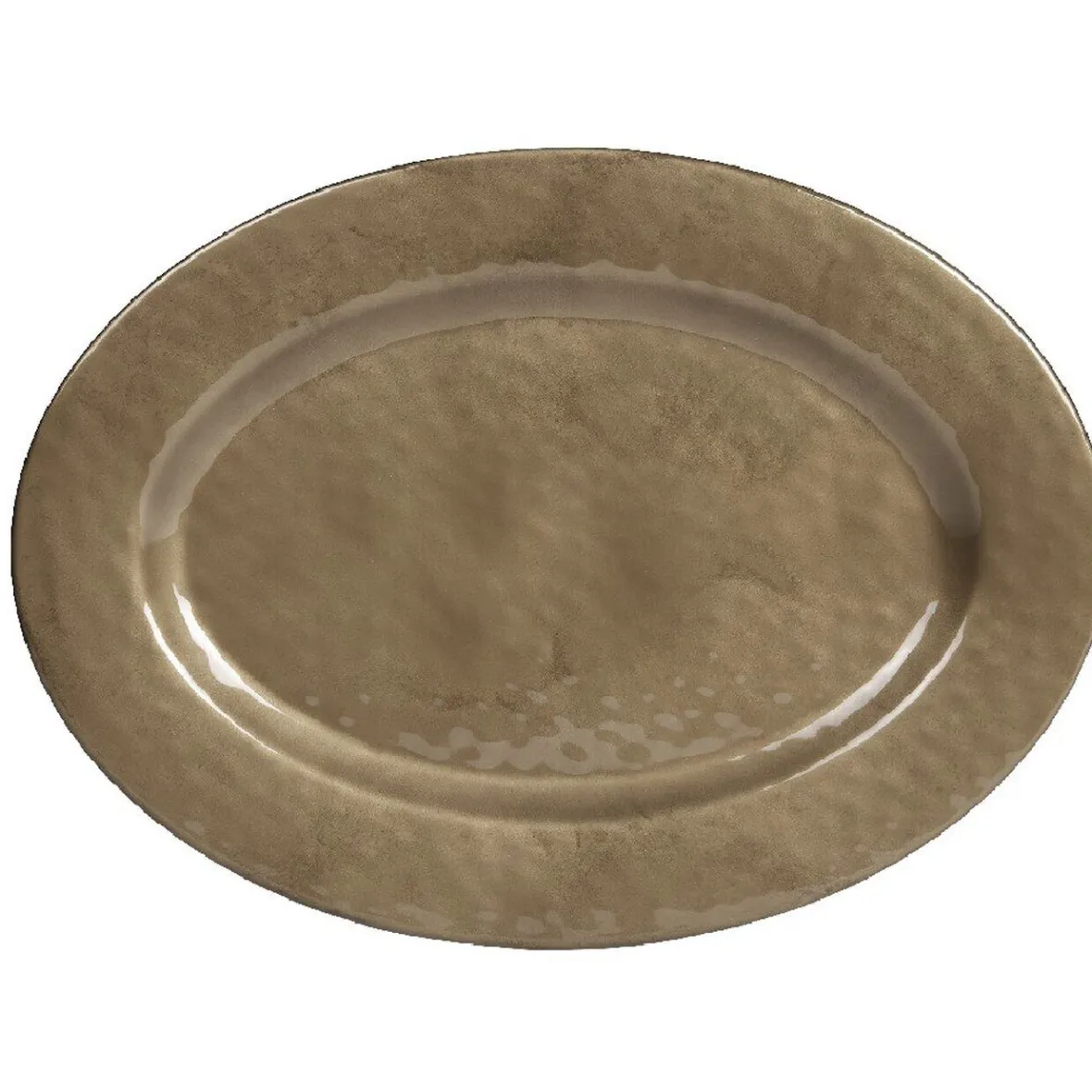 Vaisselle Et Accessoires De Table<Gifi Plat ovale doré noir martelé