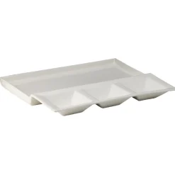 Gifi Plat pour barbecue blanc| Vaisselle Et Accessoires De Table