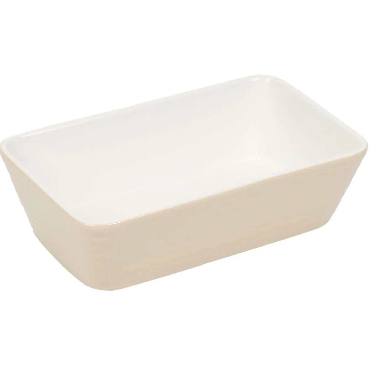 Cuisson<Gifi Plat rectangulaire cuisson four x3 céramique blanc