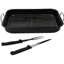 Cuisson<Gifi Plat rectangulaire grill à rotir