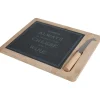 Gifi Plateau à fromage ardoise et 1 couteau| Vaisselle Et Accessoires De Table