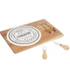 Vaisselle Et Accessoires De Table<Gifi Plateau à fromage avec 2 couteaux intégrés