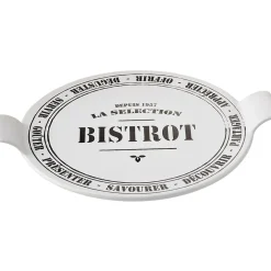 Gifi Plateau à fromage noir et blanc| Vaisselle Et Accessoires De Table