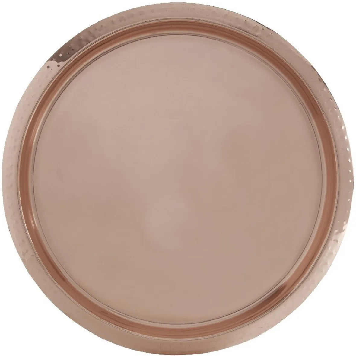 Gifi Plateau acier cuivré| Vaisselle Et Accessoires De Table