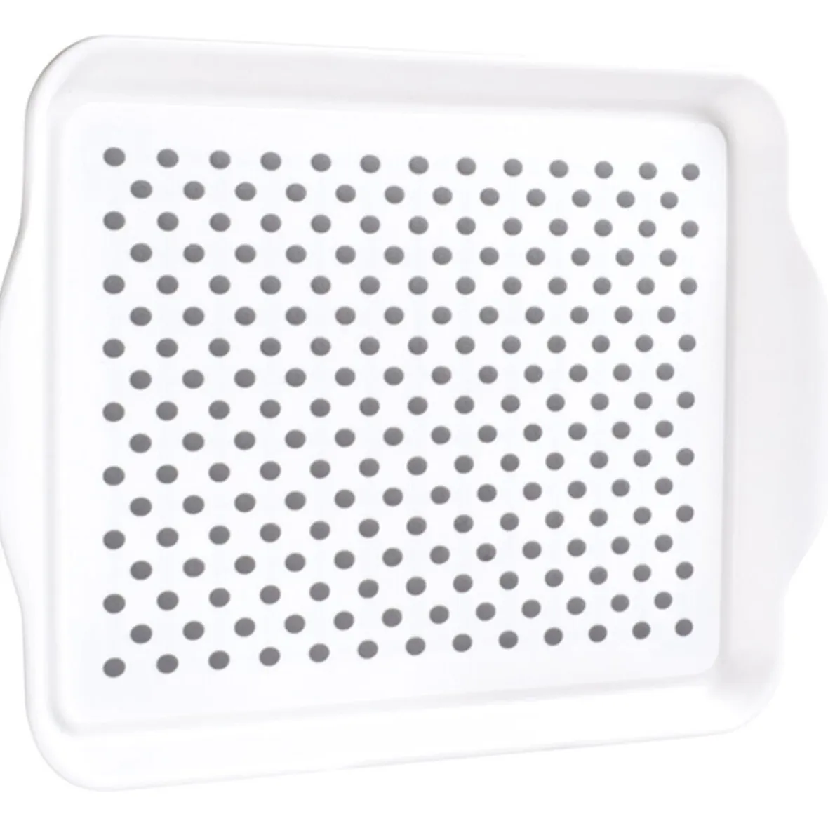 Vaisselle Et Accessoires De Table<Gifi Plateau antidérapant blanc et gris
