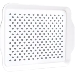 Vaisselle Et Accessoires De Table<Gifi Plateau antidérapant blanc et gris