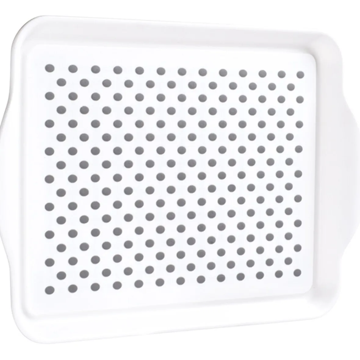 Vaisselle Et Accessoires De Table<Gifi Plateau antidérapant blanc et gris