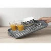 Vaisselle Et Accessoires De Table<Gifi Plateau antidérapant gris et blanc