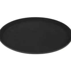 Vaisselle Et Accessoires De Table<Gifi Plateau antidérapant rond noir