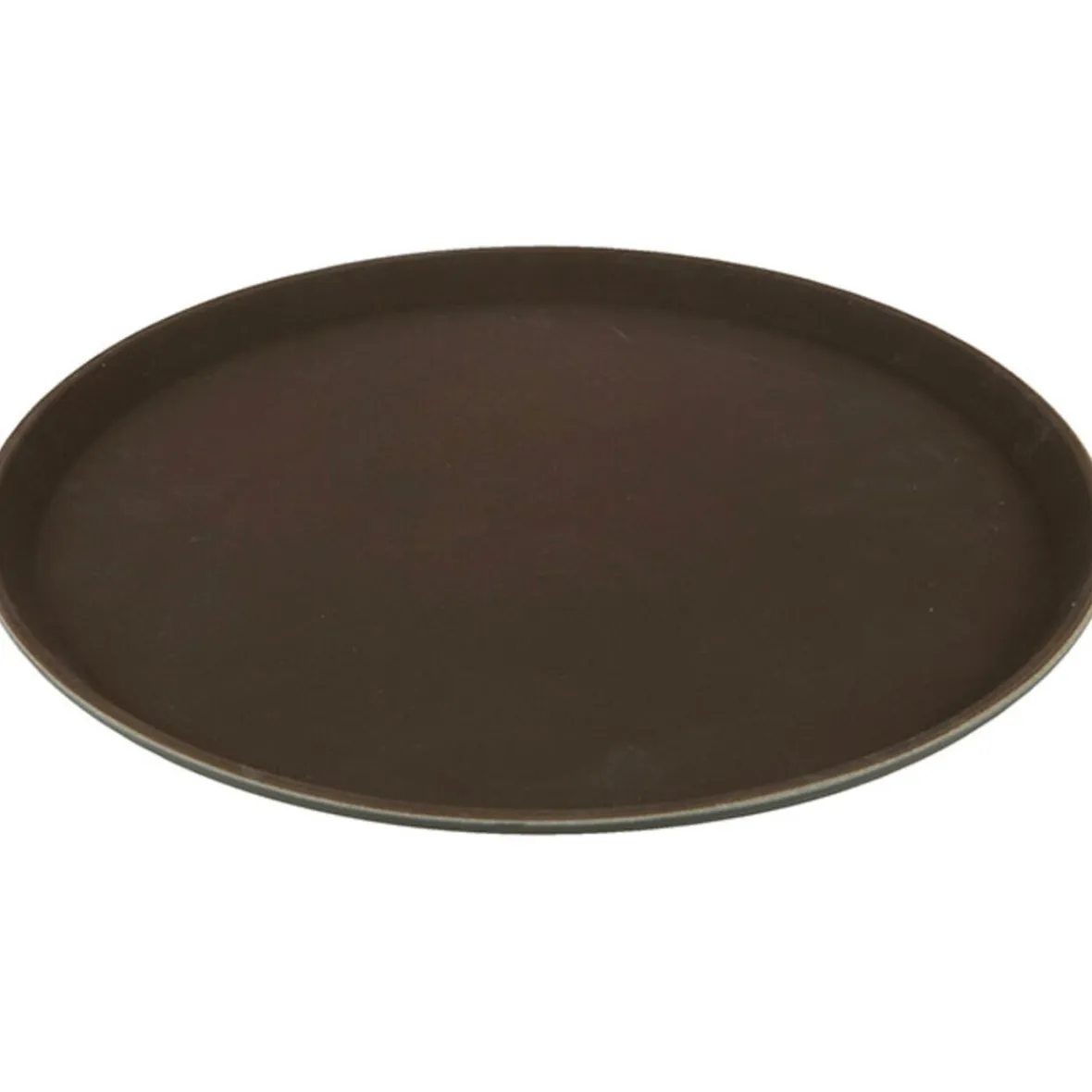 Vaisselle Et Accessoires De Table<Gifi Plateau antidérapant rond marron