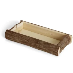 Gifi Plateau bois effet écorce L.29xH.5xl.15cm| Vaisselle Et Accessoires De Table