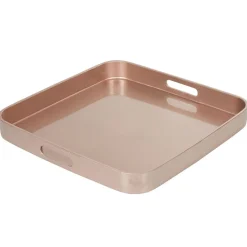 Gifi Plateau carré couleur cuivre| Vaisselle Et Accessoires De Table