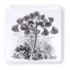 Vaisselle Et Accessoires De Table<Gifi Plateau carré mélaminé motif arbre gris et blanc 33x33cm