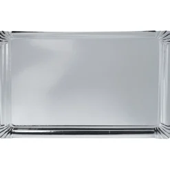 Vaisselle Et Accessoires De Table<Gifi Plateau carton argenté x3