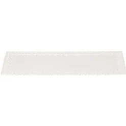 Gifi Plateau de présentation rectangulaire blanc 32 x13 cm| Vaisselle Et Accessoires De Table
