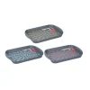Vaisselle Et Accessoires De Table<Gifi Plateau de service antidérapant gris