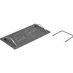 Vaisselle Et Accessoires De Table<Gifi Plateau de service en ardoise avec 2 anses et lyre