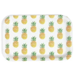 Gifi Plateau de service en carton style tropical x 5| Vaisselle Et Accessoires De Table