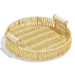 Gifi Plateau de service rond ø28xH7cm| Vaisselle Et Accessoires De Table