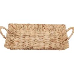 Gifi Plateau en jacinthe tressé naturel| Vaisselle Et Accessoires De Table