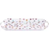 Gifi Plateau en plastique décor pois multicolore| Vaisselle Et Accessoires De Table