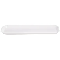 Gifi Plateau en plastique uni blanc| Vaisselle Et Accessoires De Table