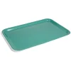 Vaisselle Et Accessoires De Table<Gifi Plateau mélaminé vert uni 45,2x31,4xH2cm