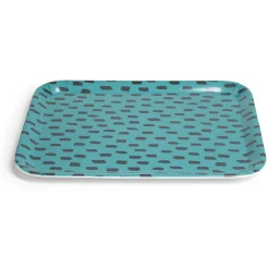 Vaisselle Et Accessoires De Table<Gifi Plateau mélaminé vert 28,7x21,7x1,5cm