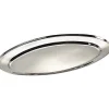 Gifi Plateau ovale argenté| Vaisselle Et Accessoires De Table