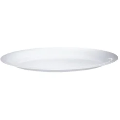 Gifi Plateau ovale plastique blanc| Vaisselle Et Accessoires De Table