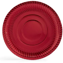 Vaisselle Et Accessoires De Table<Gifi Plateau présentation carton rouge métallisé x3
