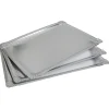 Gifi Plateau rectangulaire argenté en carton x3| Vaisselle Et Accessoires De Table