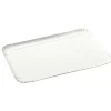 Gifi Plateau rectangulaire blanc en carton x3| Vaisselle Et Accessoires De Table