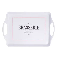 Vaisselle Et Accessoires De Table<Gifi Plateau rectangulaire brasserie restaurant blanc 34x50,5cm