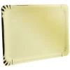 Vaisselle Et Accessoires De Table<Gifi Plateau rectangulaire en carton doré x5