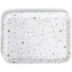 Gifi Plateau rectangulaire imprimé 29x22cm| Vaisselle Et Accessoires De Table