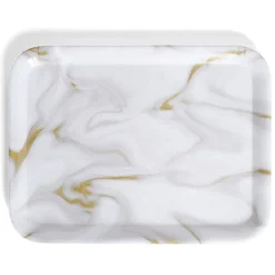 Gifi Plateau rectangulaire imprimé 29x22cm| Vaisselle Et Accessoires De Table