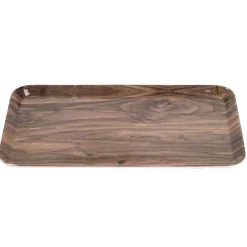 Vaisselle Et Accessoires De Table<Gifi Plateau rectangulaire mélaminé effet bois naturel 19x30cm