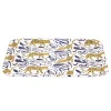 Vaisselle Et Accessoires De Table<Gifi Plateau rectangulaire motif léopard blanc et bleu 27x38cm