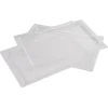 Gifi Plateau rectangulaire plastique réutilisable transparent x3| Vaisselle Et Accessoires De Table