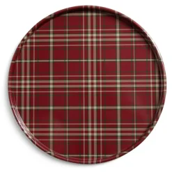 Gifi Plateau rond acier Ø23cm - 2 modèles| Vaisselle Et Accessoires De Table