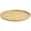 Gifi Plateau rond bambou naturel| Vaisselle Et Accessoires De Table