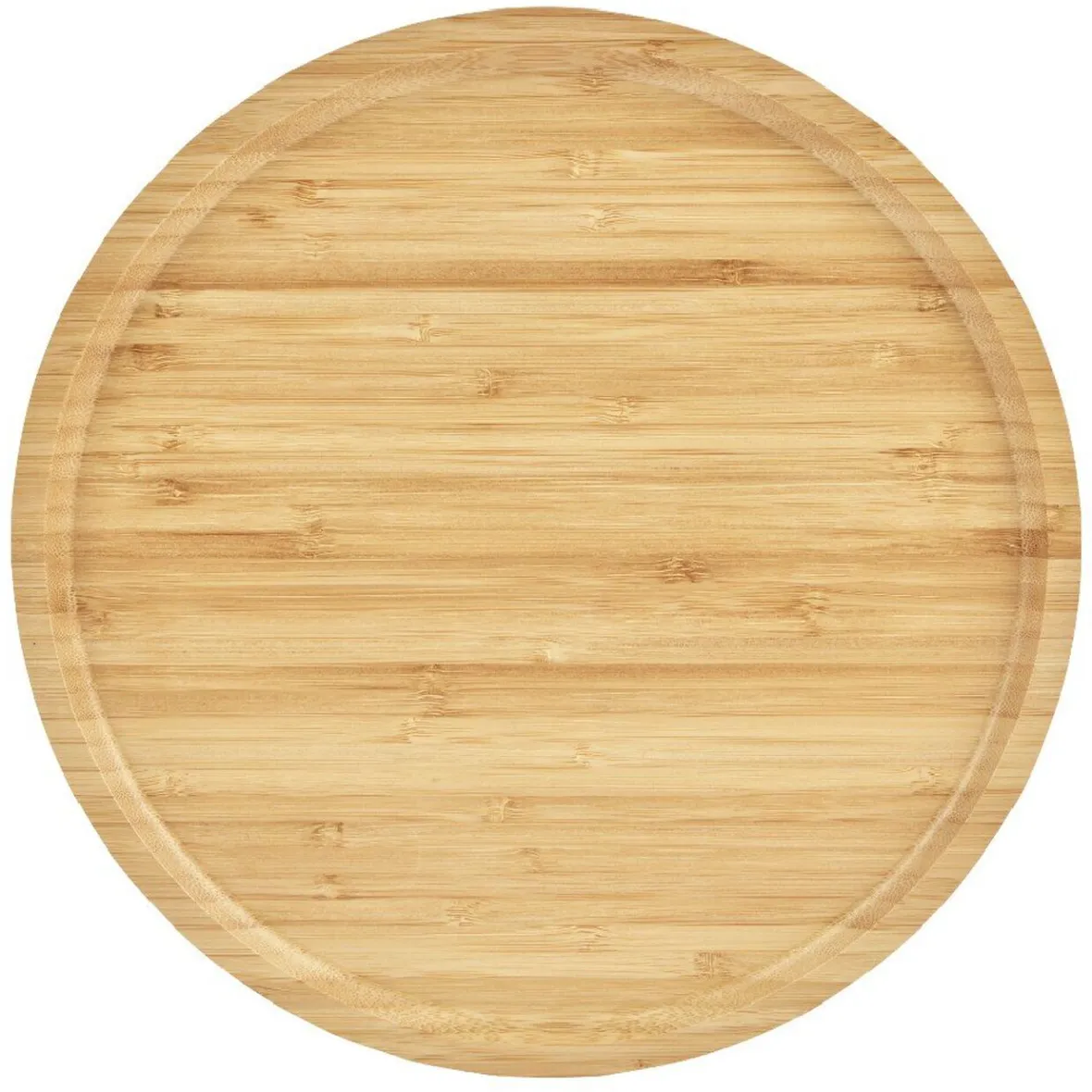 Gifi Plateau rond bambou naturel| Vaisselle Et Accessoires De Table