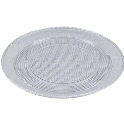 Gifi Plateau rond blanc luxe| Vaisselle Et Accessoires De Table