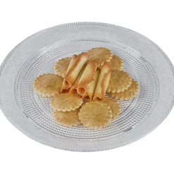 Gifi Plateau rond blanc luxe| Vaisselle Et Accessoires De Table