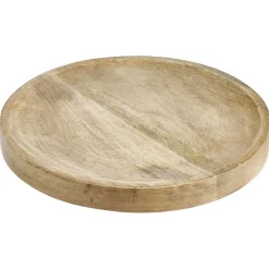 Gifi Plateau rond bois marron Ø22cm| Vaisselle Et Accessoires De Table