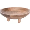 Vaisselle Et Accessoires De Table<Gifi Plateau rond en bois sur pieds